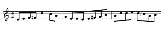 The Corn Boy - staff notation