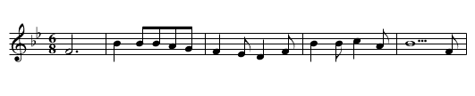 THE CORNFLOWER - staff notation