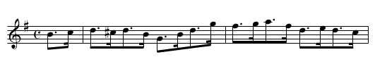 The Corporal [1] - staff notation