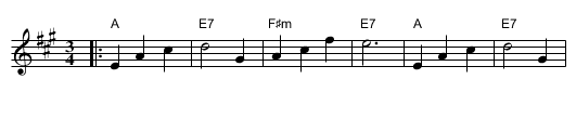The Cotillion - staff notation