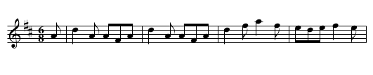 The Cotillion - staff notation