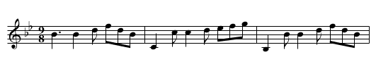 the Countess of Seafield - staff notation