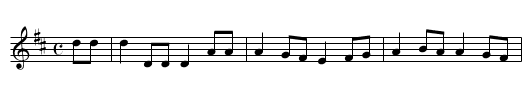 The Cow (That) Ate the Piper - staff notation