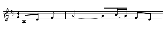 The Cowman's Lament - staff notation