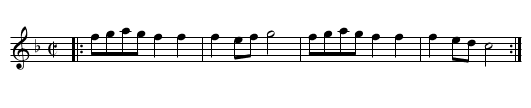 The Craftsman - staff notation