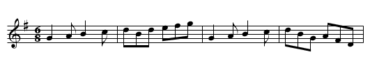 The Cream Pot - staff notation