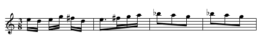The Crocodile - staff notation