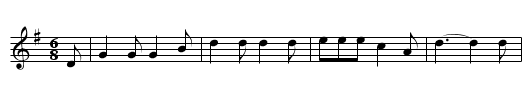 The Crocodile - staff notation