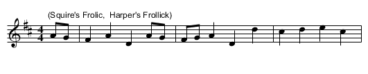 The Cross Hands - staff notation