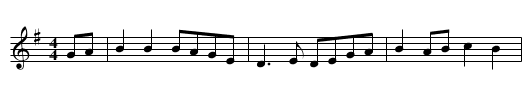 The Crossroads Ceili - staff notation