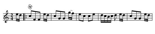 the Crusaders - staff notation