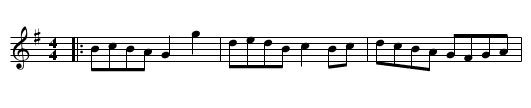 The Cuckoo's Nest - staff notation