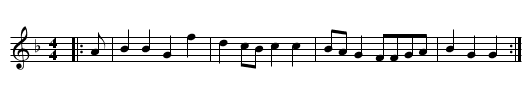 The Cuckoo's Nest - staff notation
