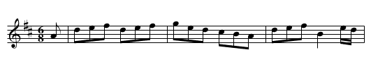 The Curly Locks [2] - staff notation
