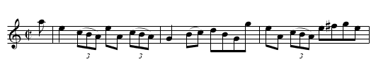 The Curragh Races  (reel)     1276 - staff notation