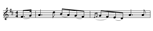 The Curses - staff notation