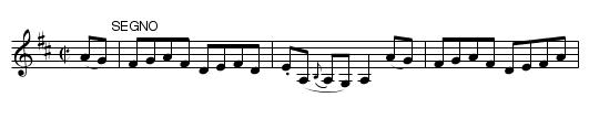 The Daisy Field    (reel)     1270 - staff notation