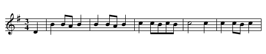 The DARMSTADT WALTZ - staff notation