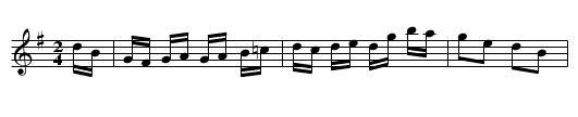 The Dashing White Sergeant (fife & drum) - staff notation