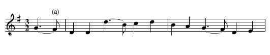 The Daughter in the Dungeon - staff notation