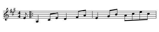 The Dawn - staff notation