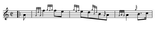 The Death of the Chief  CYMRU - staff notation