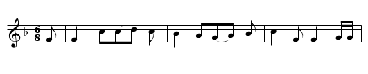 The De'il's Awa' Wi' the Exciseman - staff notation