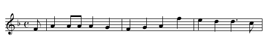 The DEMON LOVER - staff notation