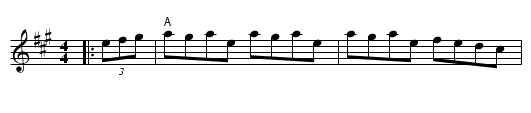 The Devil's Dream - staff notation