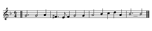 the Devil's Dream - staff notation