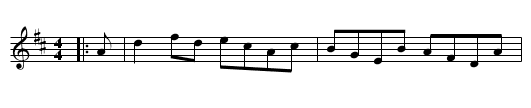 The dimple - staff notation