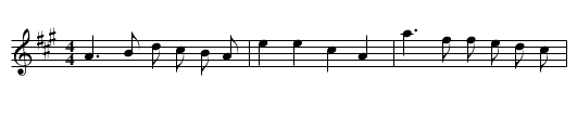The Disbanded Officer - staff notation