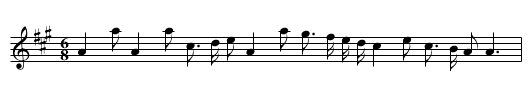 The Donkey Brays - staff notation