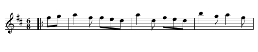 The Donnybrook Boy - staff notation