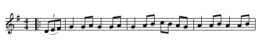 The Downfall of Paris - staff notation