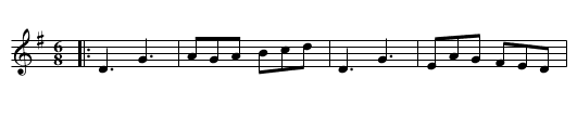the DRAGOON - staff notation