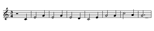 The Drunkard's Dream - staff notation