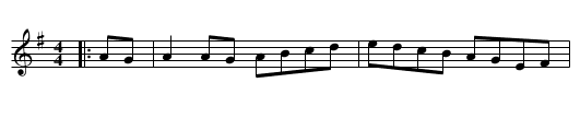 The Drunken Sailor - staff notation