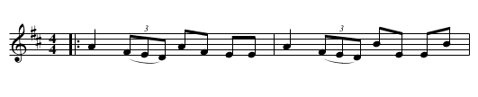 The Dublin Girls - staff notation