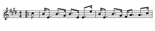 The Duchess of Gordon - staff notation