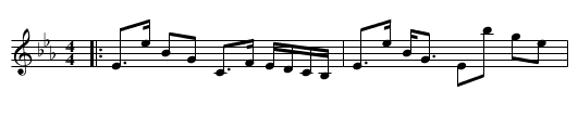 The Duchess of Roxburgh's Strathspey - staff notation