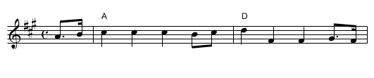 The Duchess Tree - staff notation