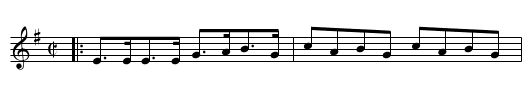 the Duke of Athols Rant - staff notation