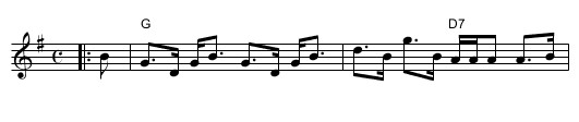 the Duke of Gordon's Birthday - staff notation