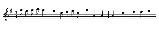 The Duke of Kent's Waltz - staff notation