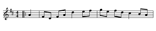 The Duran Ranger - staff notation