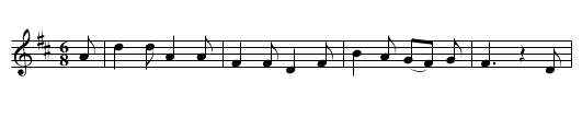 The Dusky Night - staff notation