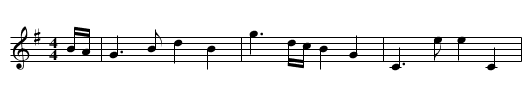 The Dying Year - staff notation