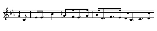 the Earl of Angus and Arran - staff notation