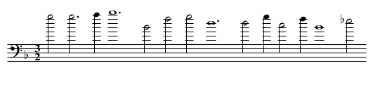 The Earle of Essex Galiard. - staff notation